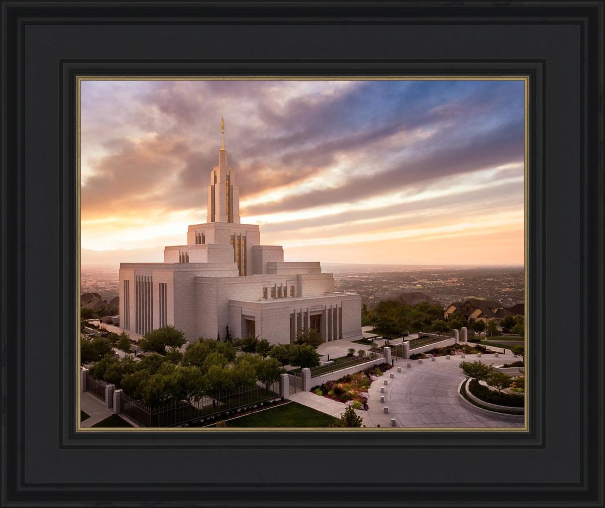 Draper Sunset Aerial
