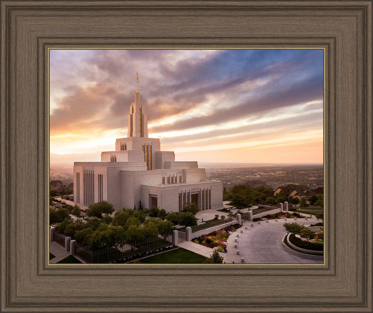 Draper Sunset Aerial