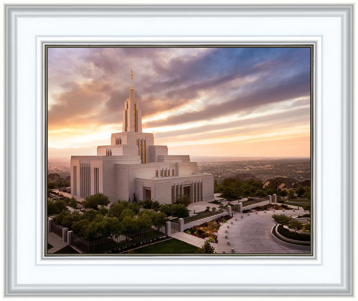 Draper Sunset Aerial