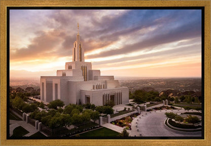 Draper Sunset Aerial