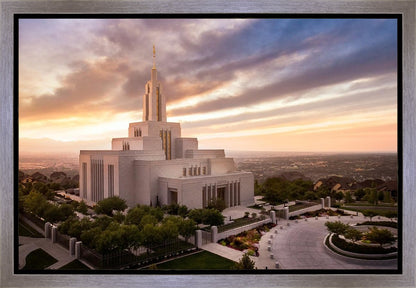 Draper Sunset Aerial