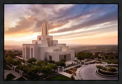 Draper Sunset Aerial