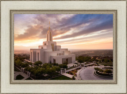 Draper Sunset Aerial