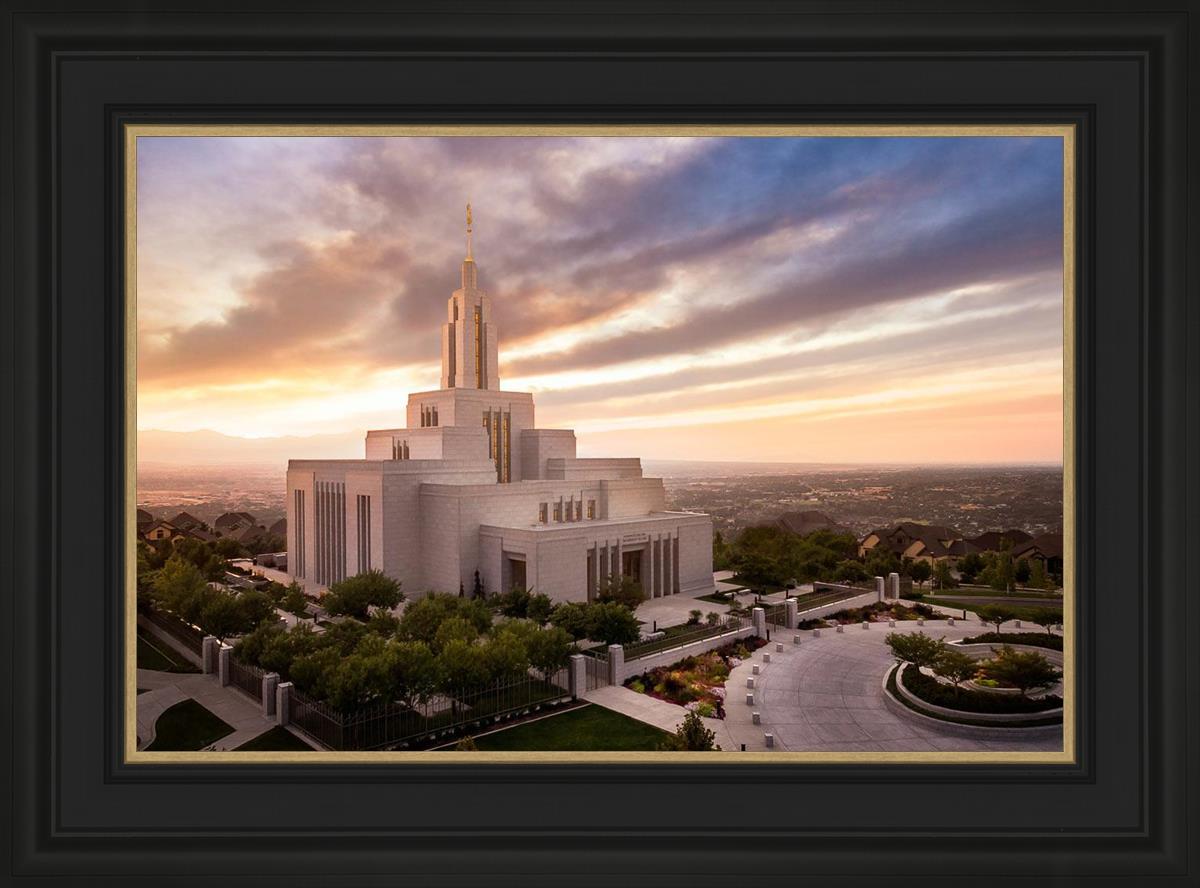 Draper Sunset Aerial