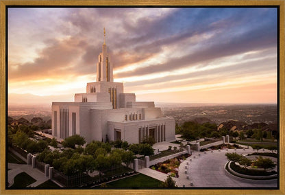 Draper Sunset Aerial