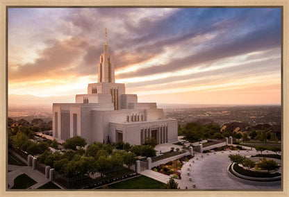 Draper Sunset Aerial