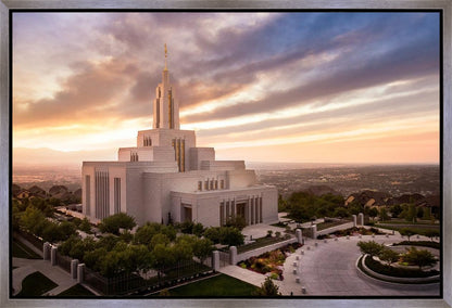 Draper Sunset Aerial