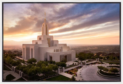 Draper Sunset Aerial