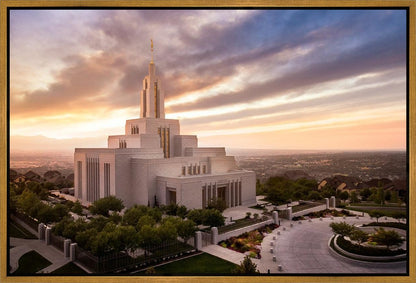 Draper Sunset Aerial