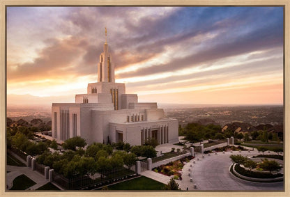 Draper Sunset Aerial