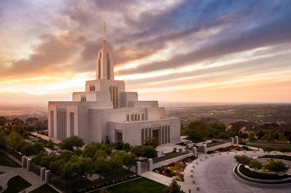 Draper Sunset Aerial