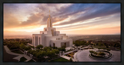 Draper Sunset Aerial