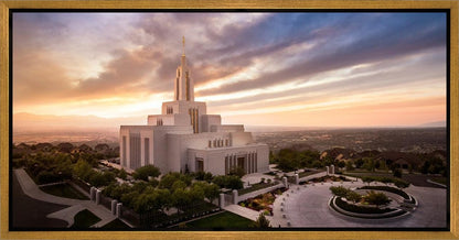 Draper Sunset Aerial