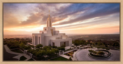 Draper Sunset Aerial