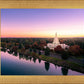 Idaho Falls - Snake River Reflection Aerial