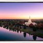 Idaho Falls - Snake River Reflection Aerial