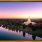 Idaho Falls - Snake River Reflection Aerial