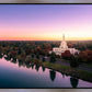 Idaho Falls - Snake River Reflection Aerial