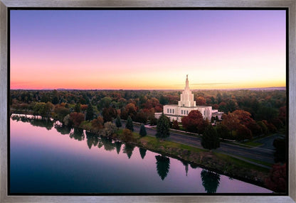 Idaho Falls - Snake River Reflection Aerial