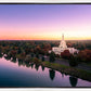 Idaho Falls - Snake River Reflection Aerial