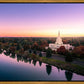 Idaho Falls - Snake River Reflection Aerial