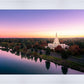 Idaho Falls - Snake River Reflection Aerial