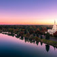 Idaho Falls - Snake River Reflection Aerial