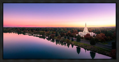 Idaho Falls - Snake River Reflection Aerial