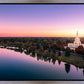 Idaho Falls - Snake River Reflection Aerial