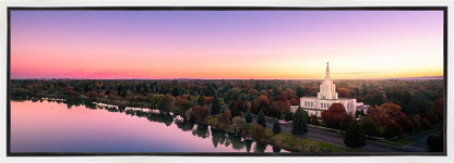Idaho Falls - Snake River Reflection Aerial