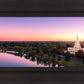 Idaho Falls - Snake River Reflection Aerial