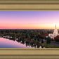 Idaho Falls - Snake River Reflection Aerial
