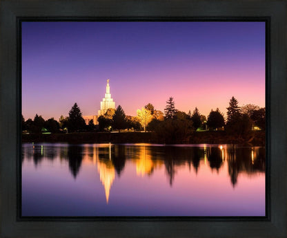 Idaho Falls Snake River Reflection
