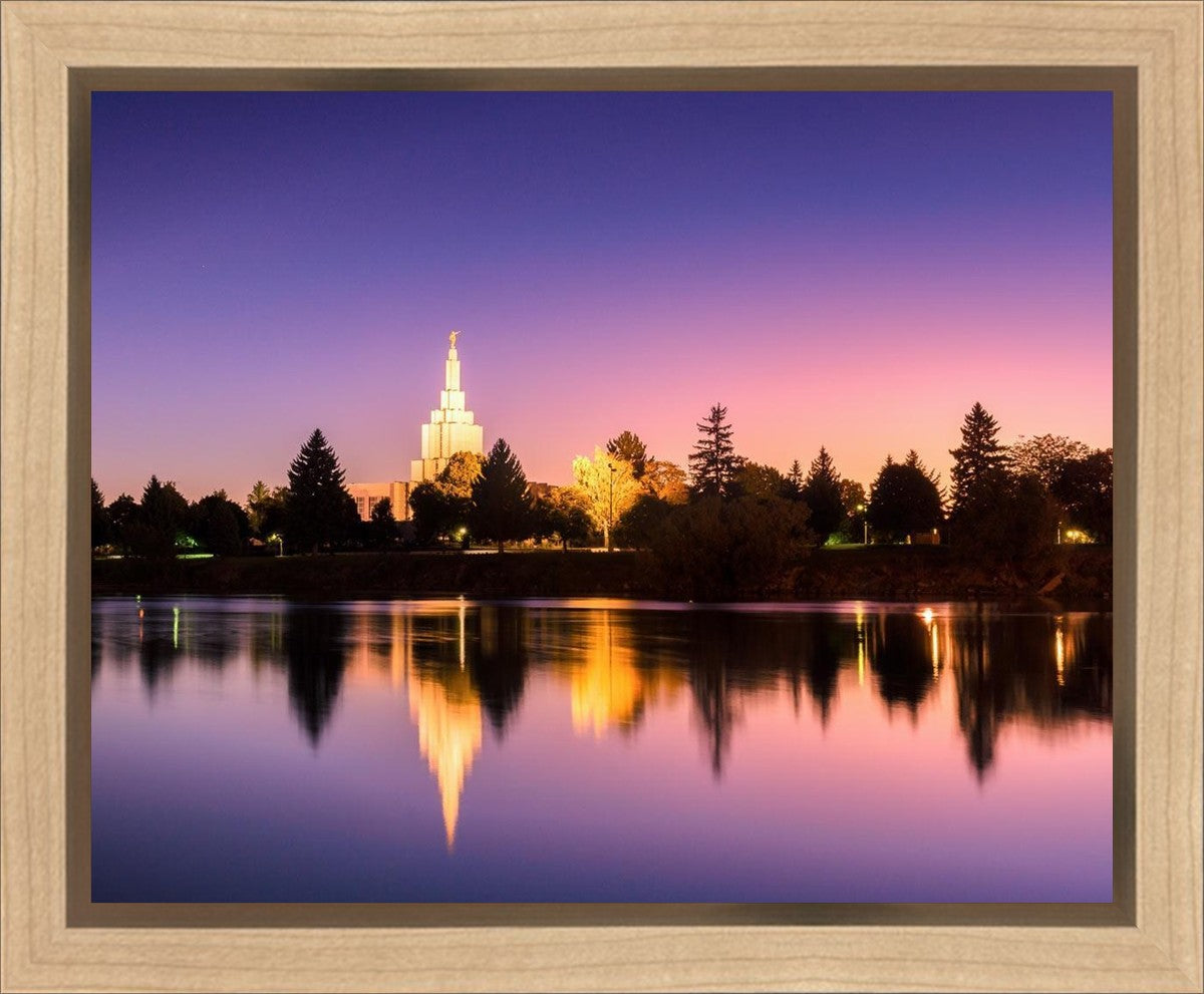 Idaho Falls Snake River Reflection