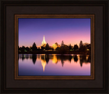 Idaho Falls Snake River Reflection