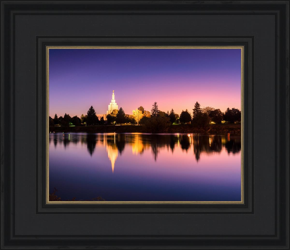 Idaho Falls Snake River Reflection