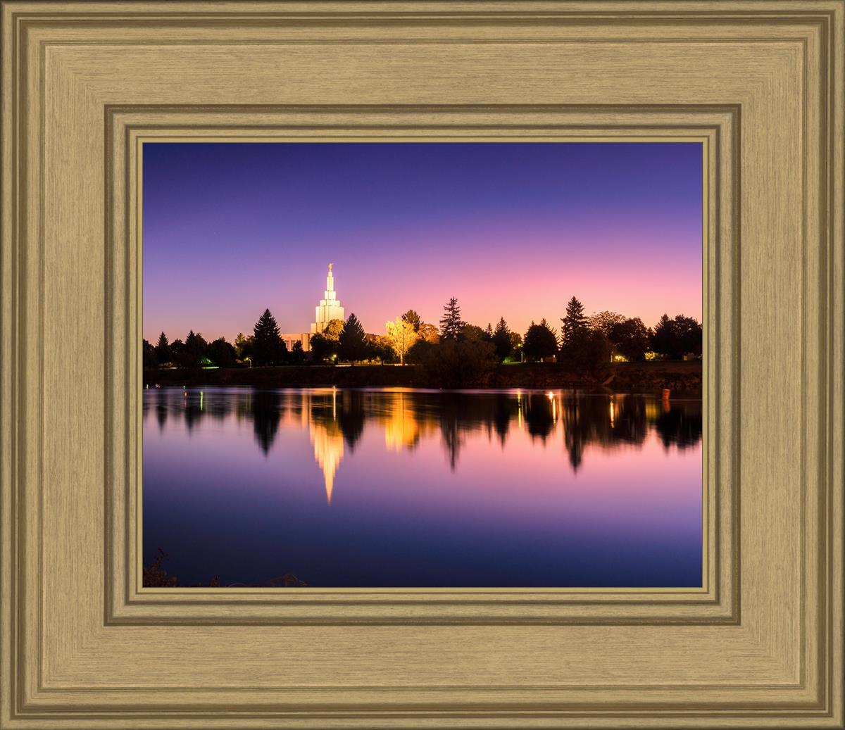 Idaho Falls Snake River Reflection