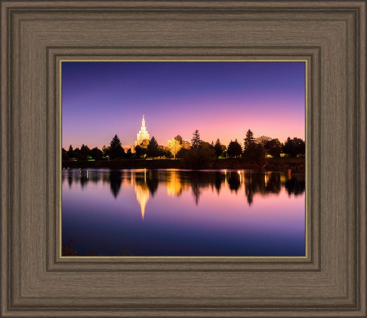 Idaho Falls Snake River Reflection