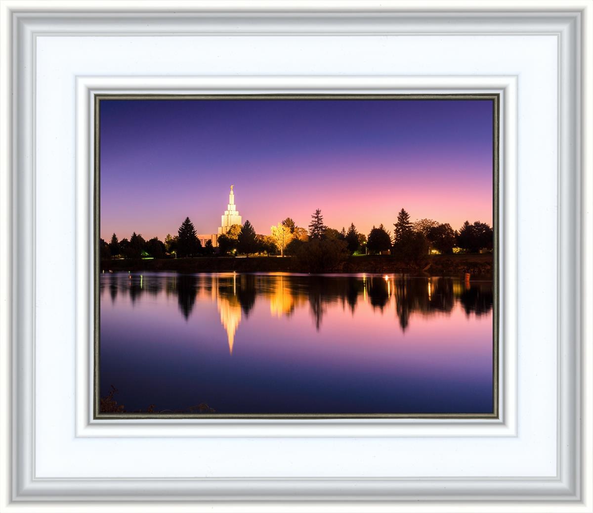 Idaho Falls Snake River Reflection