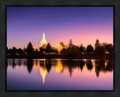 Idaho Falls Snake River Reflection