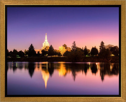 Idaho Falls Snake River Reflection