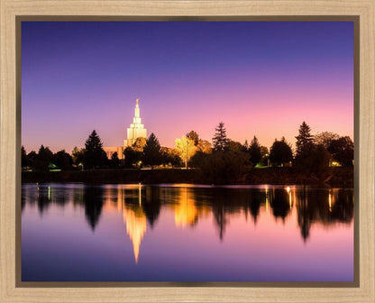 Idaho Falls Snake River Reflection