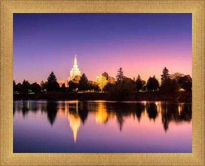 Idaho Falls Snake River Reflection