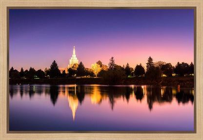 Idaho Falls Snake River Reflection