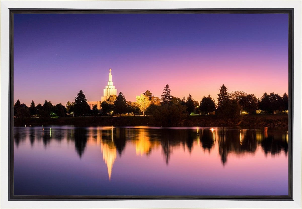 Idaho Falls Snake River Reflection