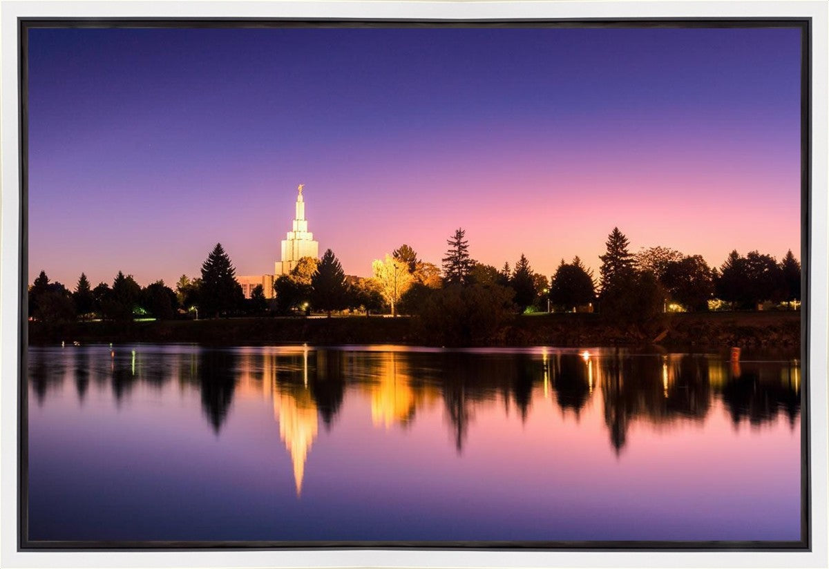 Idaho Falls Snake River Reflection