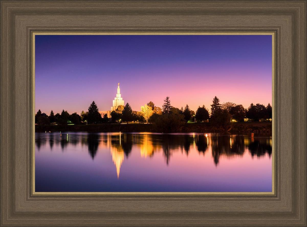 Idaho Falls Snake River Reflection