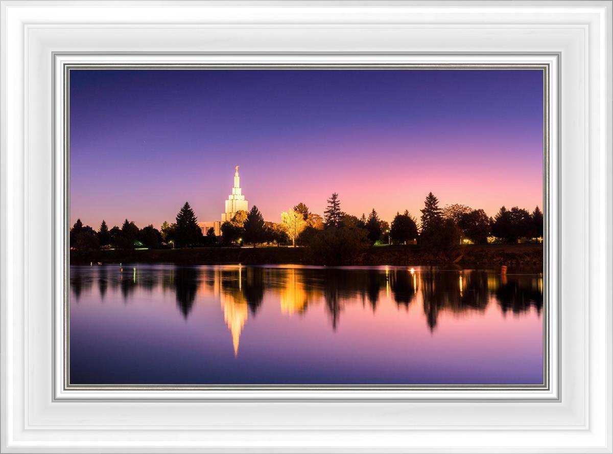 Idaho Falls Snake River Reflection