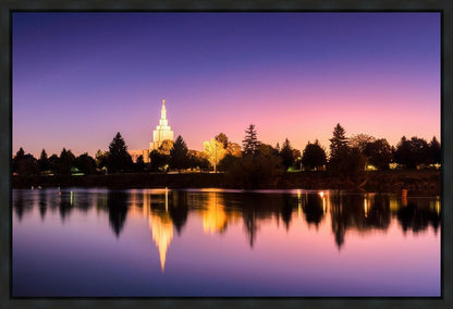 Idaho Falls Snake River Reflection