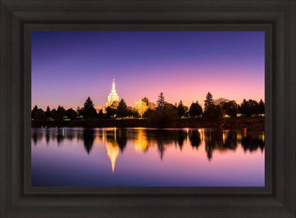Idaho Falls Snake River Reflection
